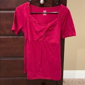 Maternity Top (Maroon)